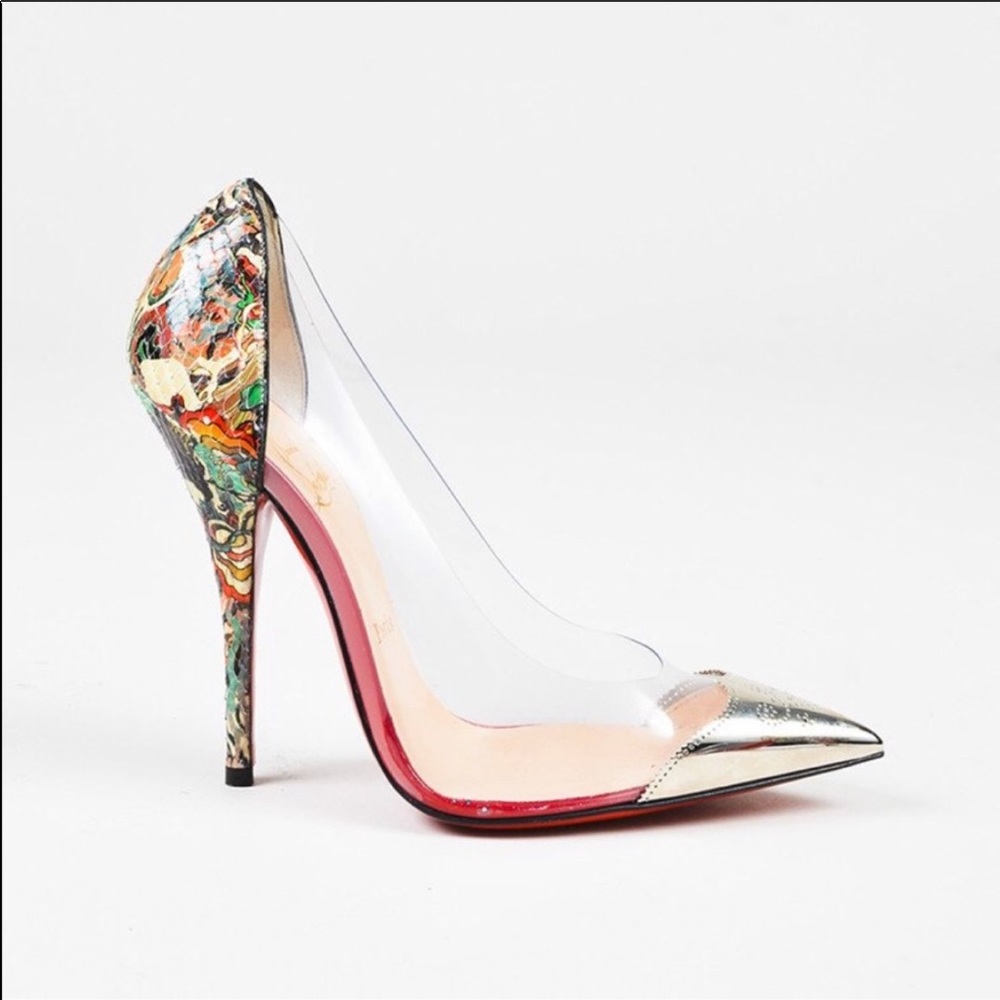 Authentic Christian Louboutin Djalouzi Python 🐍